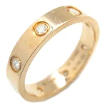 Gold Rose Gold Cartier Ring