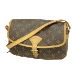 Brown Canvas Louis Vuitton Sologne