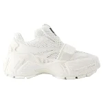 White Leather Off White Sneakers