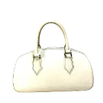 White Leather Louis Vuitton Jasmine