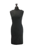 Black Polyester Philipp Plein Dress