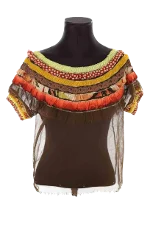 Multicolor Fabric Jean Paul Gaultier Top