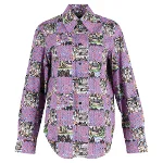 Purple Cotton Louis Vuitton Shirt