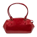 Red Leather Louis Vuitton Sherwood