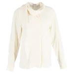 White Silk Victoria Beckham Top