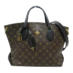 Brown Canvas Louis Vuitton Tote 