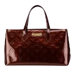 Burgundy Leather Louis Vuitton Wilshire