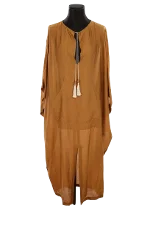 Brown Viscose Max Mara Dress