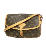 Brown Canvas Louis Vuitton Sologne