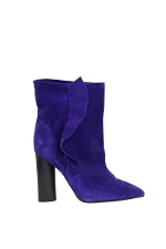 Purple Leather IRO Boots