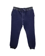 Blue Cotton SACAI Pants