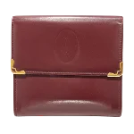 Brown Leather Cartier Wallet