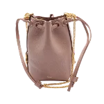 Pink Leather Chloé Shoulder Bag