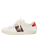 White Leather Gucci Sneakers