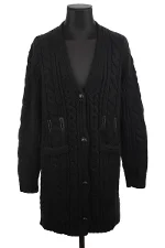 Black Cashmere Hermès Cardigan