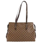 Brown Canvas Louis Vuitton Chelsea