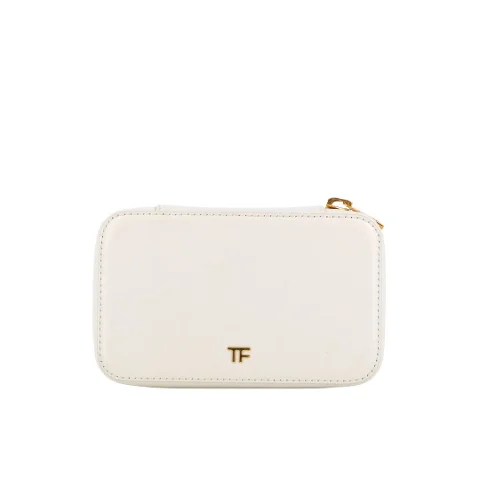 White Canvas Tom Ford Pouch