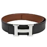 Brown Leather Hermès Belt