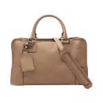 Brown Leather Loewe Amazona