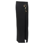 Black Fabric Versace Skirt