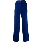 Blue Fabric Valentino Pants