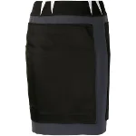 Black Acetate Balenciaga Skirt
