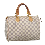 White Canvas Louis Vuitton Speedy