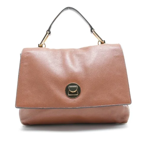 Brown Leather Coccinelle Handbag