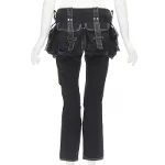 Black Cotton Dsquared2 Pants