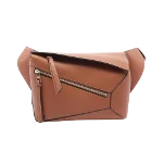 Brown Leather Loewe Puzzle