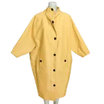 Yellow Fabric Prada Coat