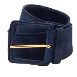 Blue Suede Miu Miu Belt