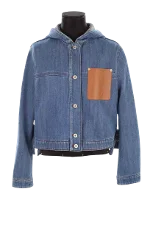 Blue Cotton Loewe Jacket