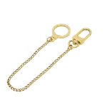 Gold Metal Louis Vuitton Key Chain