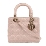 Pink Leather Dior Lady Dior