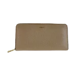 Beige Leather Furla Wallet