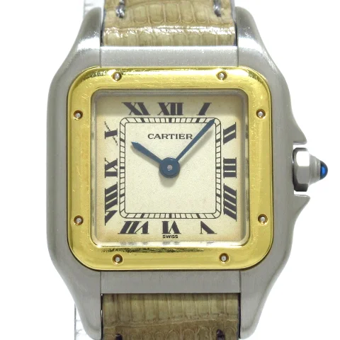 Beige Yellow Gold Cartier Watch