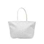 White Fabric Goyard Artois Tote