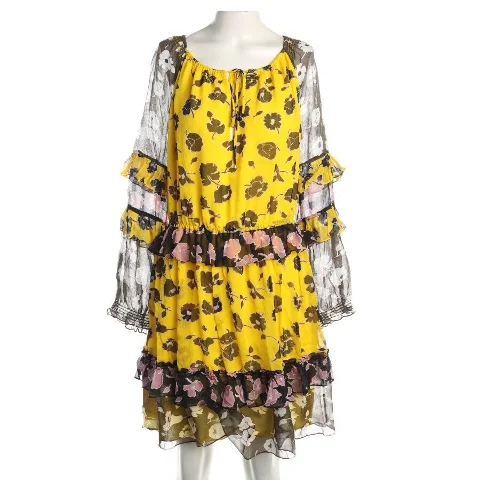 Yellow Silk Diane Von Furstenberg Dress