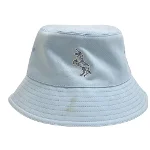 Blue Cotton Burberry Hat