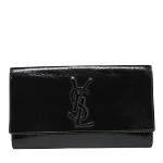 Black Fabric Yves Saint Laurent Clutch