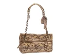 Beige Leather Lanvin Shoulder Bag