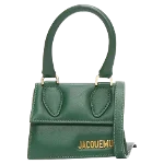 Green Leather Jacquemus Handbag