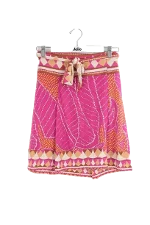 Pink Fabric Diane Von Furstenberg Skirt