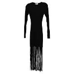 Black Wool Ganni Dress