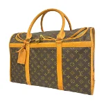 Brown Canvas Louis Vuitton Travel Bag