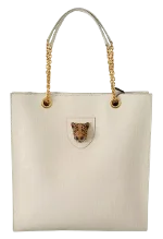 White Fabric Dolce & Gabbana Tote