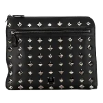 Black Nylon MCM Clutch