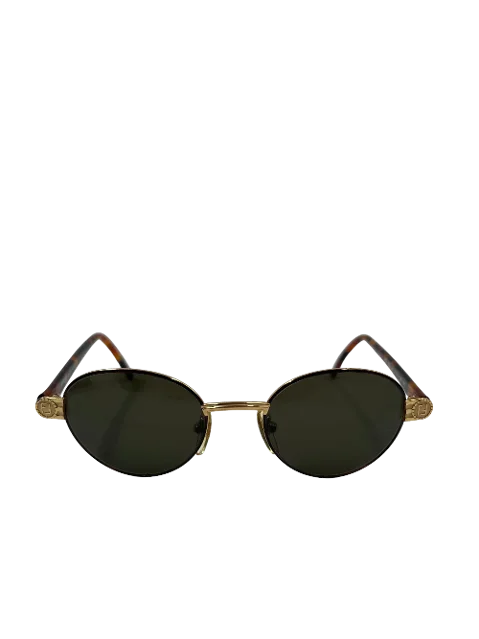 Brown Plastic Fendi Sunglasses