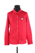 Red Cotton Tommy Hilfiger Shirt